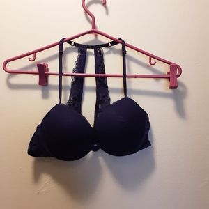 La senza navy halter neck bra lingerie